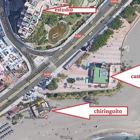 Estudio En Benalbeach, Vistas Mar, Primera Linea Playa Benalmádena Kültér fotó