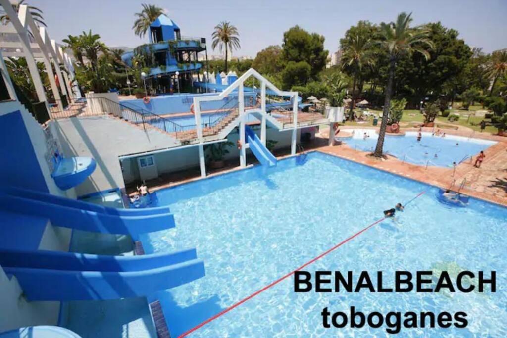 Estudio En Benalbeach, Vistas Mar, Primera Linea Playa Benalmádena Kültér fotó